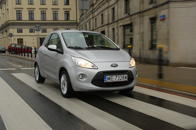 Ford Ka to typowe małe auto do miasta fot. moto.wieszjak.pl