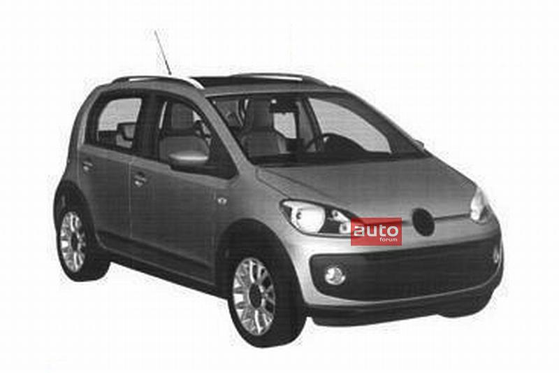 Volkswagen Up! w wersji 5-drzwiowej może zagrozić pozycji rynkowej takich aut jak Fiat Panda czy Kia Picanto. fot. Autoforum.