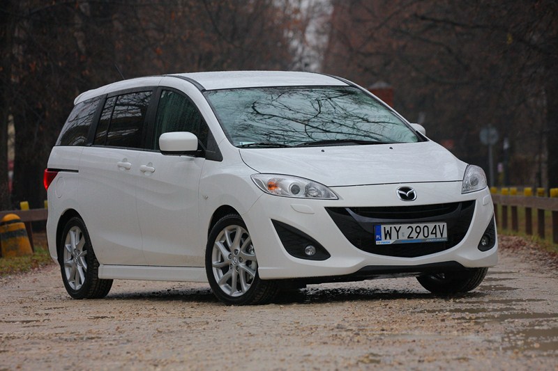Mazda5 -przód. Fot. Moto.wieszjak.pl