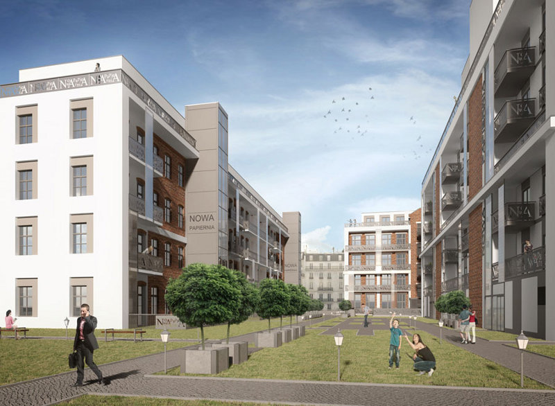 Nowa Papiernia Fot. RED Real Estate Development